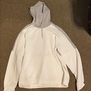 White & Grey Adidas Hoodie